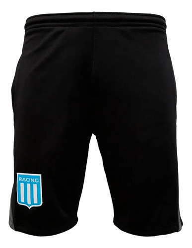 Short Kappa Racing 2023 Negro Gris Hombre