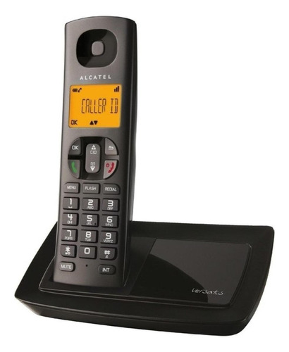 Teléfono Alcatel Versatis E100 Inalámbrico - Color Negro