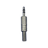 Ficha Conector Plug 3,5mm Estereo Metálico Resorte X 10 U
