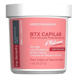 Btx Capilar Argan Platinum Ação Matizadora For Beauty 1kg