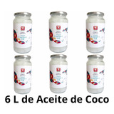 Aceite De Coco Orgánico 100% Natural Extra Virgen 6 L- Wichy