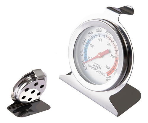 Termômetro Analógico Forno 300° Alta Qualidade Inox Cozinha