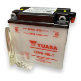 Bateria Moto Yuasa 12n9-4b-1 Rouser 180 220 Hd 254 Vzh Srl