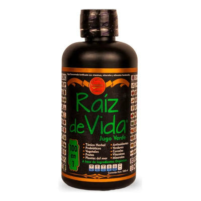 Raíz De Vida Jugo Verde 100 En 1 Presentación En Liquido | MercadoLibre