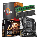 Combo Actualizacion Pc Amd Ryzen 5 5600 + 8 Gb + Nvme480