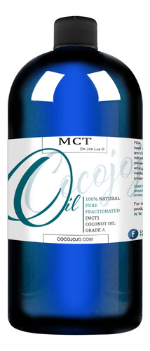 Aceite Mct  Aceite De Coco 100% Puro, Fraccionado De Coc.