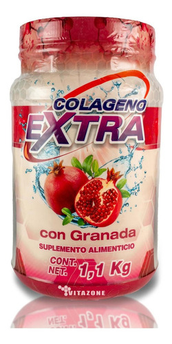 Colágeno Extra Coenzima Q10 Omegas 1.1 Kg Granada Sanabi