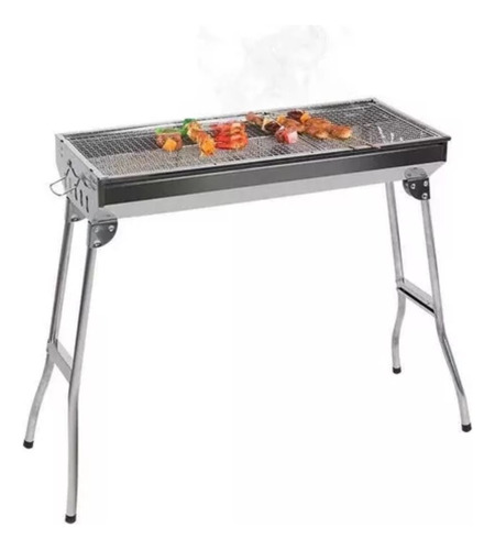 Parrilla Asador Plegable Fabricado En Acero Inoxidable