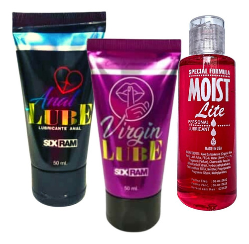 Gel Intimo Lubricante Dilatador Anal + Estrechante + Fresa 