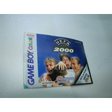 Manual Uefa 2000 Gameboy Color,nes,snes,psp,ps4,xbox,360,gam