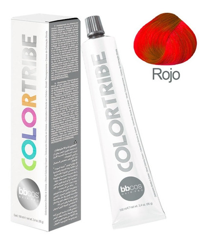           Tintura Fantasía Colortribe Bbcos 100ml Tono Rojo