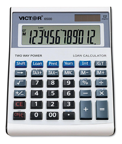 Calculadora De Préstamos De Escritorio Ejecutiva Victor 6500