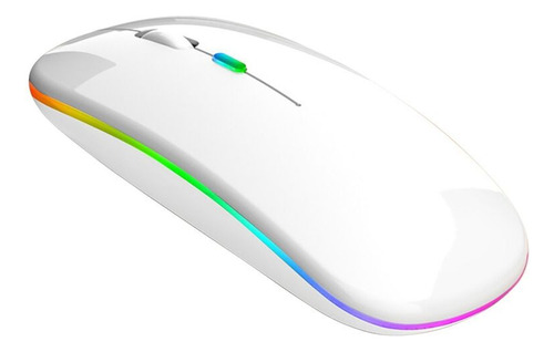 Mouse Inalámbrico Led,  Recargable 2.4g Usb  Bluetooth Rgb