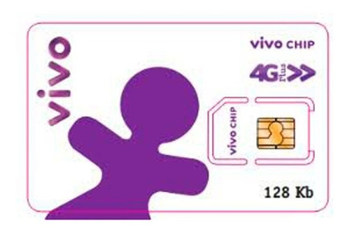 Chip Vivo 4g Pré Pago Triplo Corte Escolha O Ddd