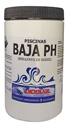 Baja Ph Granulado Para Piscinas 1kg Dideval