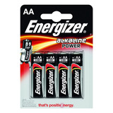 Pilas Aa Pack X 4 Energizer Bateria Alcalina - Cuo
