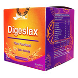 Digeslax 1 Caja Laxante Estreñimiento Phyllium  Sabor Naranja