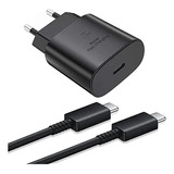 Cargador Compatible Con A51/ A52/ A53 Carga Rapida 25w Usb C