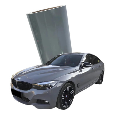 Vinil Wrap Gris Nardo Brillante Luxury Hd Pet Autoelit 1x1.5 | Envío gratis