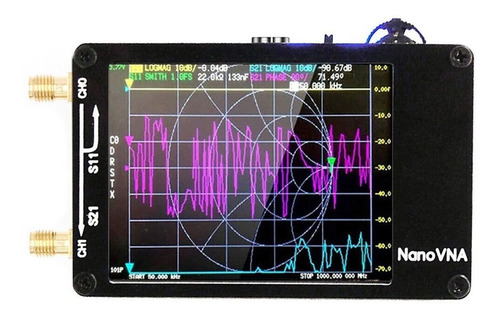 Placa Carta Chart Modulo Analizador Antenas Nanovna