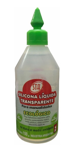 Silicona Liquida Transparente Sta 100 Grs X 2 Unidades
