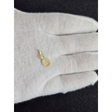 Dije De Oro Amarillo 14k Piña .101