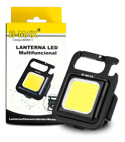 Mini Lanterna Led Potente Recarregável Usb Portátil Bolso