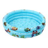 Piscina Inflable Bebes Redonda 120cm X 25cm 3 Anillos Verano