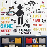 26 Pegatinas De Pared Gamer Gamer Pegatinas De Pared Para Ni