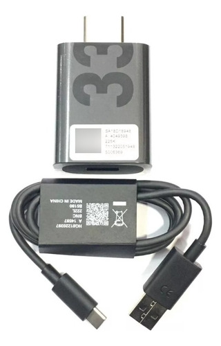 Cargador Motorola G84 33w Original Usb A C 