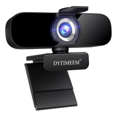 Cámara Web Dytimeem SH003 2K HD USB Negro con Micrófono y Tapa de Privacidad | MercadoLibre