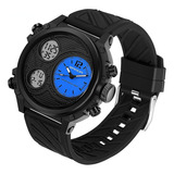 Reloj Led Sanda 3002 Tactics Luminoso A Prueba De Agua