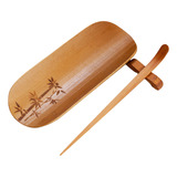 Juego De Utensilios Para Té De Bambú (03 #mold), Cuchara De