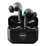 Lenovo Thinkplus Livepods Gm6 Audífonos Gamer Color Negro Color De La Luz Turquesa