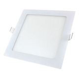 Pack De 8 Panel Led Embutido Cuadrado De 18w Luz Fria