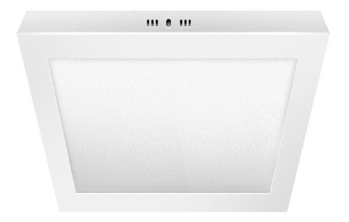 Panel Plafón Cuadrado 24w Ac85-265v Neutra Macroled Pc24nw Color Blanco