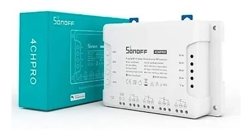 Cuot Sonoff 4ch Pro R3  4 Canales - Pulso - Contacto Seco