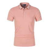 Playera Tipo Polo Calidad Moda Casual Fashion Hombre