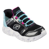 Zapatillas Skechers Slip-ins Galaxy (luces) 303701l-bkmt