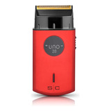 Afeitadora Shaver Para Hombre Stylecraft Uno Single Foil 2.0 Color Rojo