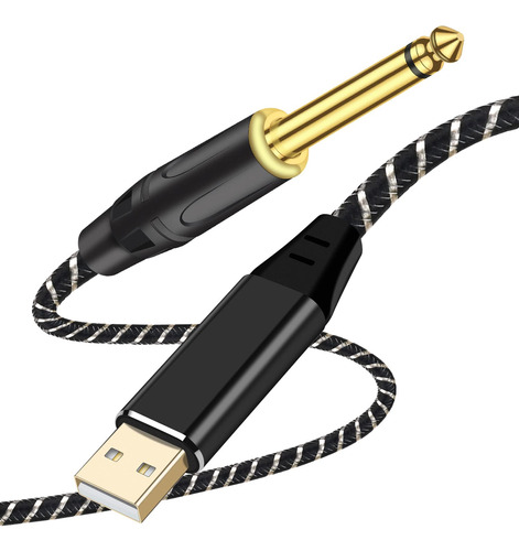 Ncggy Cable Usb Para Guitarra, Adaptador De Interfaz Usb De