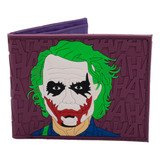 Cartera The Joker - Dc Comics - Batman - Pvc Morada