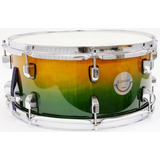 Caixa X-pro Birch 14x6,5 Gold Green Laqueado Frete Grátis 