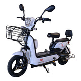 Smartway Bicicleta Eletrica Scooter 350w Com Pedal E Acelerador Cor Branco