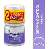 Desodorante En Crema Mujer Yodora Derma Control 100 Gr X 2 U