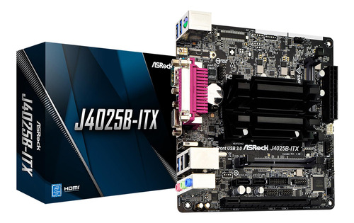 Tarjeta Madre Asrock J4025b-itx Celeron J4025 Ddr4 Mini Itx