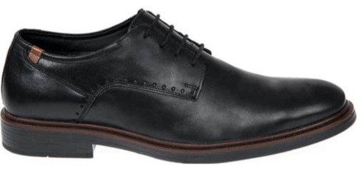 Zapato Casual Derby Flexi 101 Negro Hombre