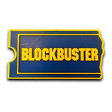 Imán Deco Logo Blockbuster Retro *impreso En 3d*