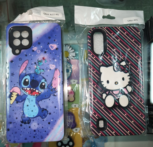 Funda Para Samsung Motorola Elegi Tu Modelo Stitch Kitty