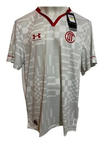Jersey Diablos Rojos De Toluca Original 2022 Visitante